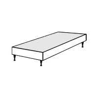 8 inch Base With With 8 inch Legs