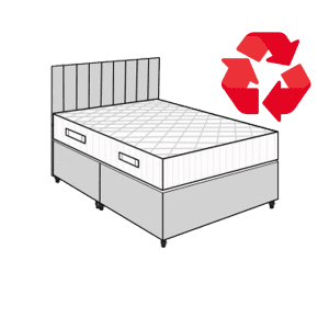 Recycle Base, Mattress & Headboard