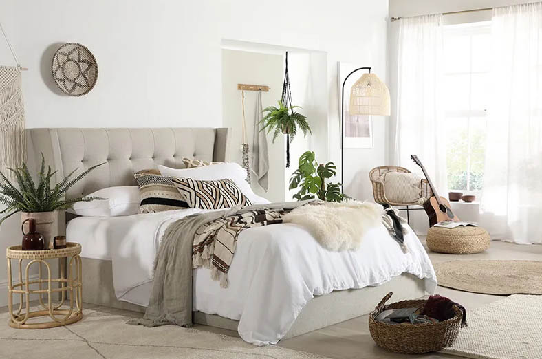 soft cream colour bedroom ideas